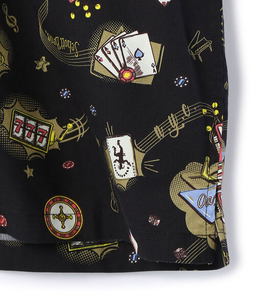 schott（ショット）の「【直営限定】Schott/ショット/HAWAIIAN SHIRT LAS VEGAS/ハワイアンシャツ ラスベガス（シャツ/ブラウス・メンズ・ブラック/ネイビー・MEDIUM/LARGE/X-LARGE/XX-LARGE）」の7枚目の写真