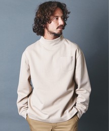 The TWENTYSEVEN:ポンチ リラックスフィット モックネックカットソー