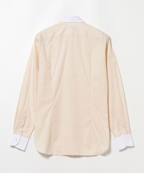 GUY ROVER(ギローバー)の「GUY ROVER / オックスフォード クレリック ワイドカラーシャツ(ビジネスシャツ・メンズ・オフホワイト・40/39/38)」の7枚目の写真
