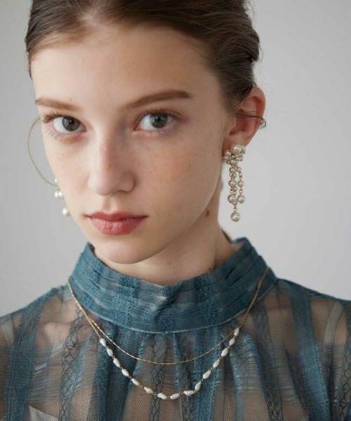 Dorry Doll(ドリードール)の「楕円淡水パールネックレス(ネックレス・レディース・オフホワイト・FREE)」の6枚目の写真