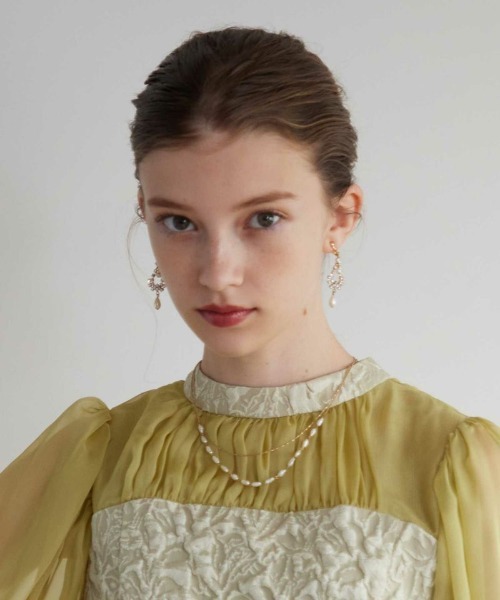 Dorry Doll(ドリードール)の「楕円淡水パールネックレス(ネックレス・レディース・オフホワイト・FREE)」の5枚目の写真