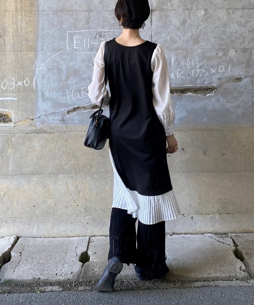 deux amour(ドゥーザムール)の「スクエアショルダーバック(ショルダーバッグ・レディース・ブラック/グレー/ブラウン・FREE)」の7枚目の写真