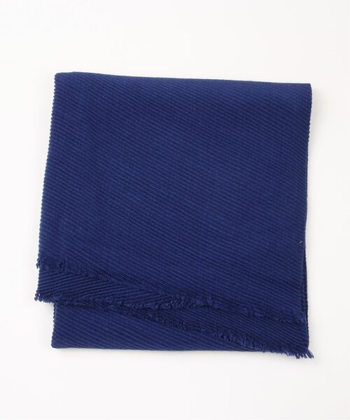 frames RAY CASSIN（フレームスレイカズン）の「斜プリーツストール（ストール/ショール・レディース・キナリ/ライトパープル/キャメル/ブルー・FREE）」の7枚目の写真