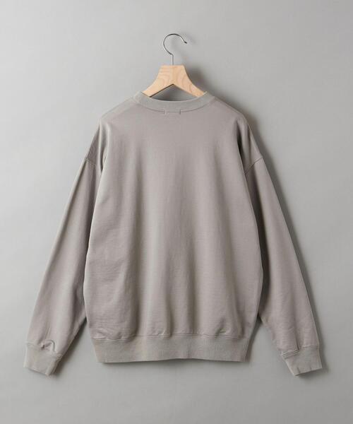 BEAUTY&YOUTH UNITED ARROWS（ビューティーアンドユースユナイテッドアローズ）の「BY カネマサメリヤス ピーチスキン 36G スウェット（スウェット・メンズ・ライトグレー/ダークグレー/ケリー・S/M/L/XL）」の6枚目の写真