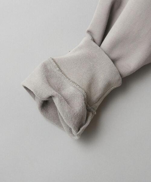 BEAUTY&YOUTH UNITED ARROWS（ビューティーアンドユースユナイテッドアローズ）の「BY カネマサメリヤス ピーチスキン 36G スウェット（スウェット・メンズ・ライトグレー/ダークグレー/ケリー・S/M/L/XL）」の14枚目の写真