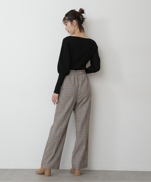 FREE'S MART（フリーズマート）の「【Sシリーズ対応】◆チェックハイウエストワイドパンツ（その他パンツ・レディース・ブラウン系その他/ベージュ系その他・SMALL/MEDIUM）」の16枚目の写真
