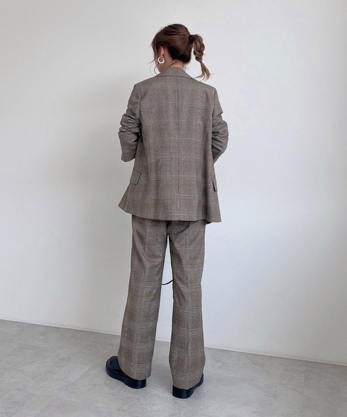 FREE'S MART（フリーズマート）の「【Sシリーズ対応】◆チェックハイウエストワイドパンツ（その他パンツ・レディース・ブラウン系その他/ベージュ系その他・SMALL/MEDIUM）」の19枚目の写真