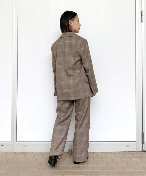 FREE'S MART（フリーズマート）の「【Sシリーズ対応】◆チェックハイウエストワイドパンツ（その他パンツ・レディース・ブラウン系その他/ベージュ系その他・SMALL/MEDIUM）」の12枚目の写真