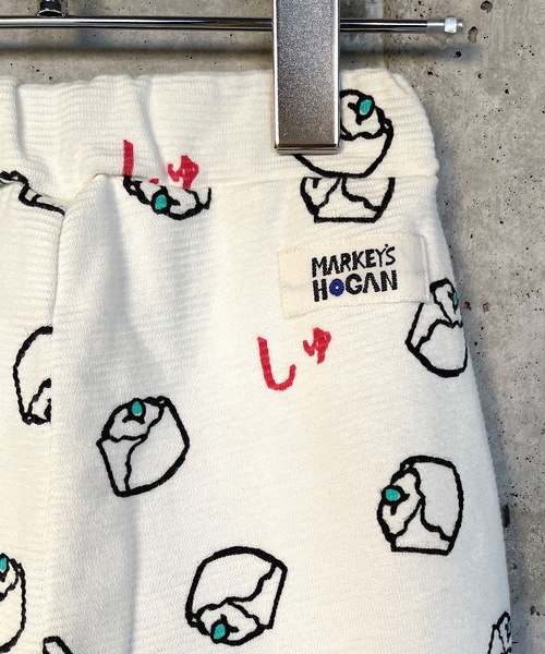 HOGAN RANCH WEAR（ホーガンランチウエア）の「ソウガラブルマパンツ（70～80cm）（その他パンツ・キッズ・オフホワイト/ライトブルー/ストライプ・FREE）」の9枚目の写真