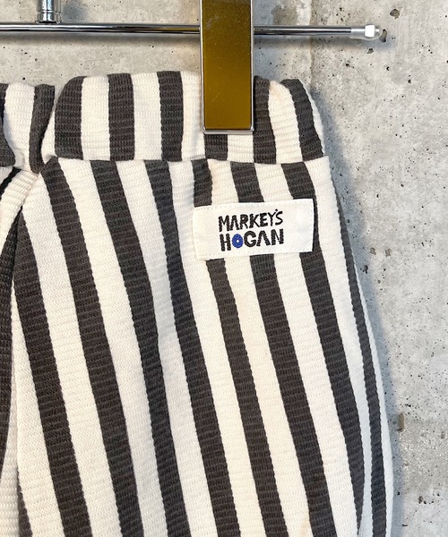 HOGAN RANCH WEAR（ホーガンランチウエア）の「ソウガラブルマパンツ（70～80cm）（その他パンツ・キッズ・オフホワイト/ライトブルー/ストライプ・FREE）」の8枚目の写真