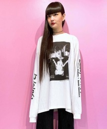 Candy Stripper | 【Kozue Akimoto×Candy Stripper】PHOTO COLLAGE L/S TEE(MONO)(Tシャツ/カットソー)