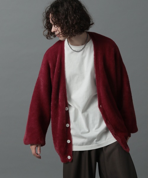 HARE（ハレ）の「シャギーニットカーディガン(HARE