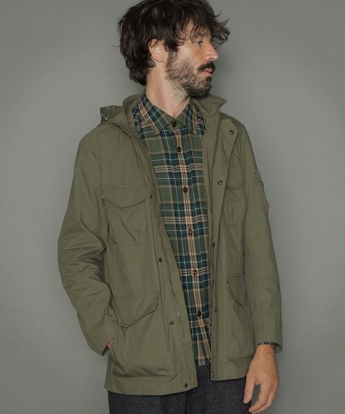 MACKINTOSH LONDON(マッキントッシュ ロンドン)の「【BERWICK】コーデュラナイコブルゾン(ブルゾン・メンズ・グリーン系その他7・38/42/40)」の14枚目の写真