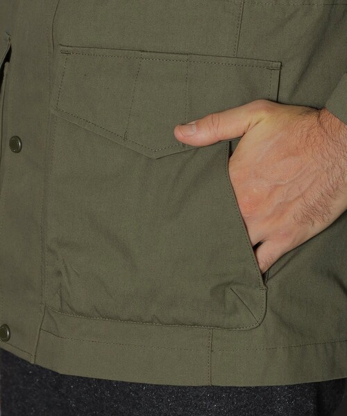 MACKINTOSH LONDON(マッキントッシュ ロンドン)の「【BERWICK】コーデュラナイコブルゾン(ブルゾン・メンズ・グリーン系その他7・38/42/40)」の4枚目の写真