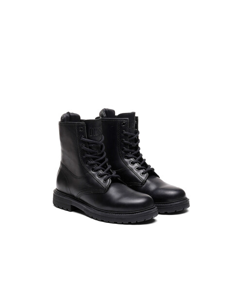 DIESEL（ディーゼル）の「レディース レザー ワークブーツ（ブーツ・レディース・ブラック・36/38/35/37/39）」の7枚目の写真