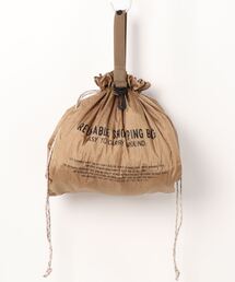 Samansa Mos2 blue | ワッシャーナイロンパッカブルバッグ(エコバッグ/サブバッグ)