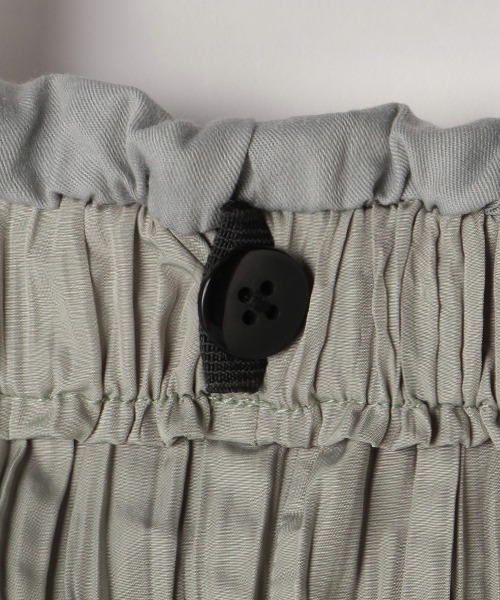 b・ROOM（ビールーム）の「シワ加工ティアードスカート（スカート・キッズ・ブルー/キャメル/グレー・110cm/90cm/130cm/100cm/120cm）」の10枚目の写真