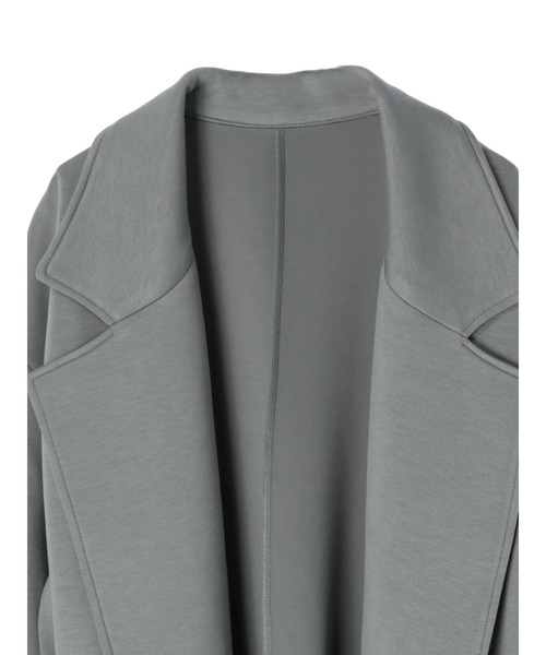 DURAS（デュラス）の「美シルエットロングコート（チェスターコート・レディース・ベージュ/モスグリーン/ブルー/グレイッシュベージュ・FREE）」の10枚目の写真