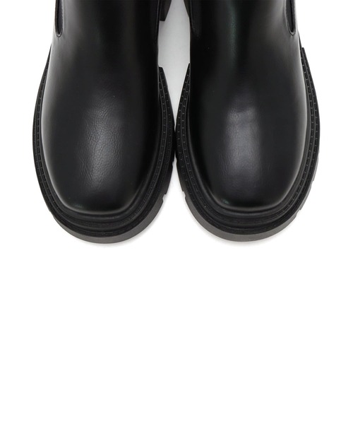 SOROTTO（ソロット）の「厚底 トラックソール チェルシーブーツ（ブーツ・レディース・ブラック/アイボリー/ブラウン・S/M/L/LL/3L）」の18枚目の写真