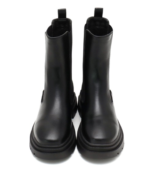 SOROTTO（ソロット）の「厚底 トラックソール チェルシーブーツ（ブーツ・レディース・ブラック/アイボリー/ブラウン・S/M/L/LL/3L）」の19枚目の写真
