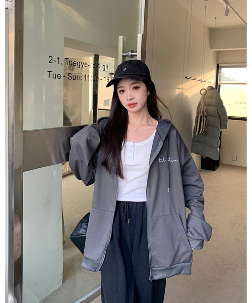 DRESS カモフラージュロゴパーカー 0.0オンス　スウェット 　サイズＭ RODEO CROWNS WIDE BOWL | カットコールZIPパーカー (スウェット