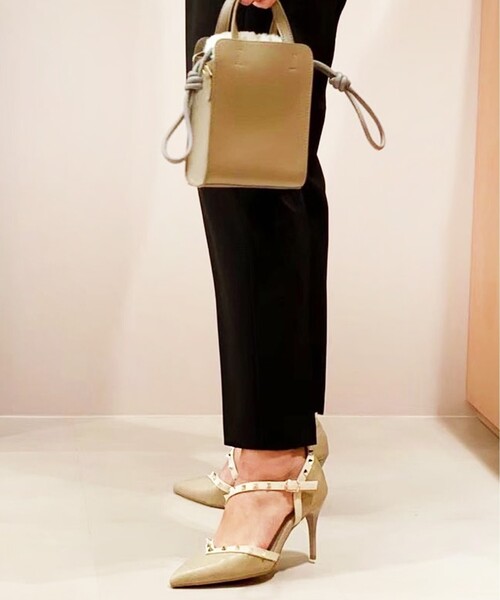 ESPERANZA(エスペランサ)の「◆【21.5cm~25.0cm/ハイヒール】スタッズ斜めストラップパンプス(パンプス・レディース・ブラック系8/ベージュ系8/ブルー系8・22.5cm/23.5cm/24.5cm/23.0cm/24.0cm/25.0cm/21.5cm/22.0cm)」の14枚目の写真