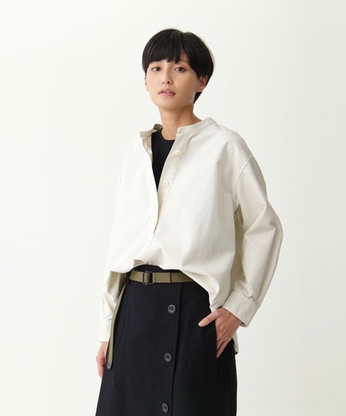 Soft Hopsack シャツ ブラウス Mhl エムエイチエル のファッション通販 Zozotown