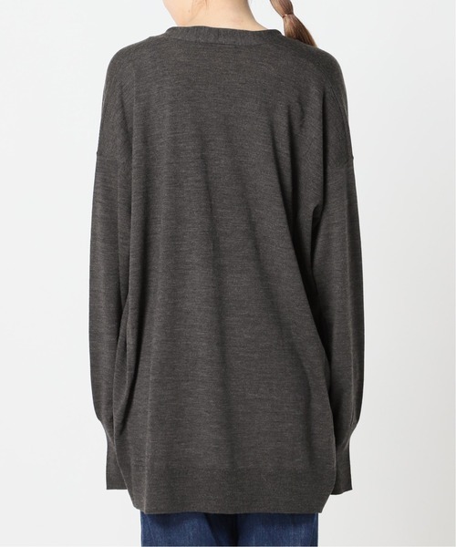 plage（プラージュ）の「PreciousフカV プルオーバー◆（ニット/セーター・レディース・チャコールグレー/ブラウン・FREE）」の5枚目の写真