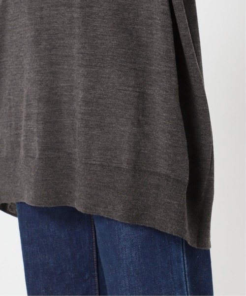 plage（プラージュ）の「PreciousフカV プルオーバー◆（ニット/セーター・レディース・チャコールグレー/ブラウン・FREE）」の10枚目の写真