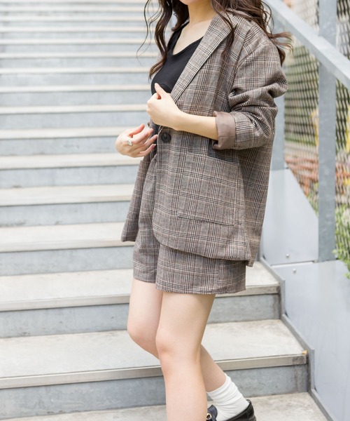 アドミラル　グリーンチェックのセットアップ 22SS - コーディネート - ジム & トレーニング – ADMIRAL