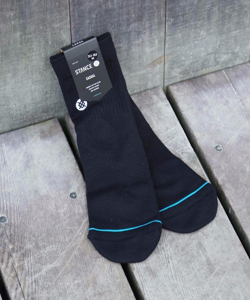 STANCE / スタンス】ICON QUARTER / 吸湿伸縮性コームドコットン