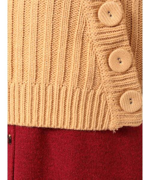 jouetie（ジュエティ）の「レイヤードニットワンピース【セットアイテム】（ワンピース・レディース・ブラック/ベージュ/ブルー/アイボリー・MEDIUM）」の18枚目の写真