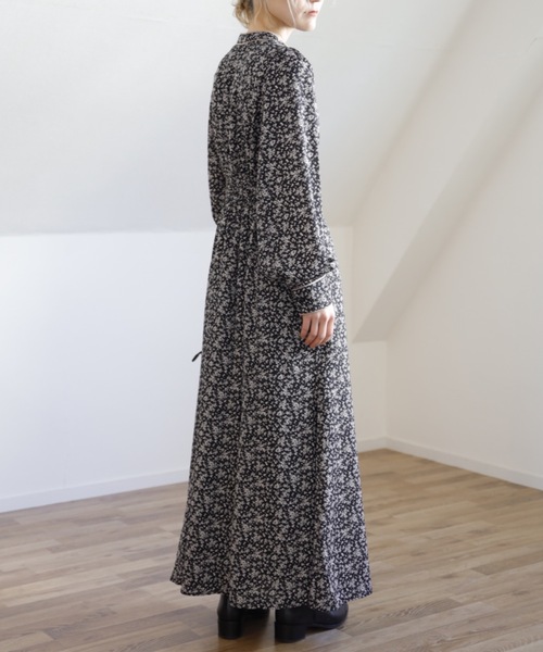 UNFIELD（アンフィールド）の「【UNFIELD パイピング花柄ワンピース】（ワンピース・レディース・ブラック/グレー・FREE）」の20枚目の写真