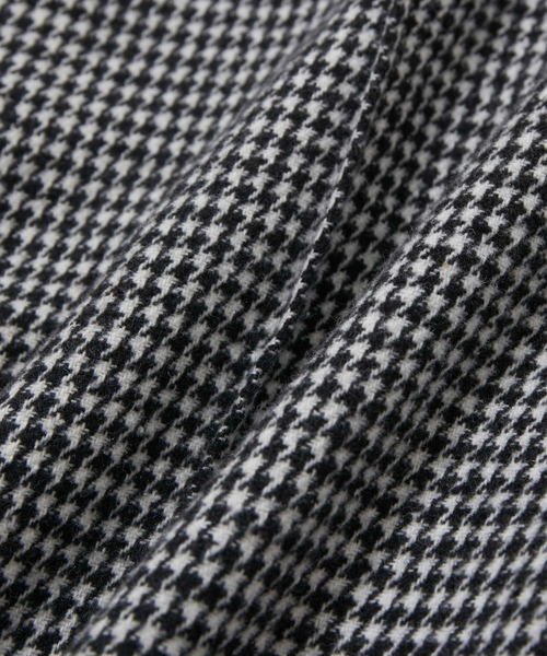 vis-`a-vis(ビサビ)の「【WEB限定】裏地付きで暖か千鳥柄フレアパンツ(スラックス・レディース・ブラック/レッド・M/S)」の13枚目の写真