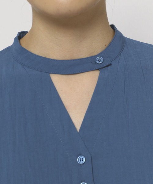 PAGEBOY（ページボーイ）の「WEB限定アイテム / カフタンワンピース（ワンピース・レディース・ブルー系その他/ブラック/オフホワイト・FREE）」の13枚目の写真