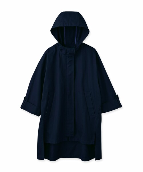 DRESSTERIOR（ドレステリア）の「◆【洗える】Aラインフーデットブルゾン（その他アウター・レディース・ベージュ/ネイビー・38/36）」の15枚目の写真