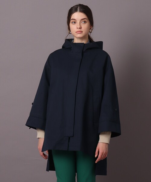 DRESSTERIOR（ドレステリア）の「◆【洗える】Aラインフーデットブルゾン（その他アウター・レディース・ベージュ/ネイビー・38/36）」の16枚目の写真