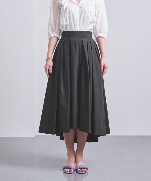 MADISON BLUE（マディソンブルー）の「＜MADISON BLUE（マディソンブルー）＞TUCK VOLUME スカート BLACK ■■■（スカート・レディース・ブラック・01/02）」の2枚目の写真