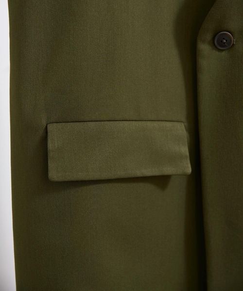 EMMA CLOTHES（エマクローズ）の「TRストレッチスーツ地 ルーズ ダブルジレベスト EMMA CLOTHES（ベスト・メンズ・ブラック/ベージュ系その他/グリーン系その他/ブルー系その他/ブルー系その他2/アイボリー/グリーン系その他2/ダークブラウン/グレー系/グリーン系その他3/モスグリーン・M/L/S）」の18枚目の写真