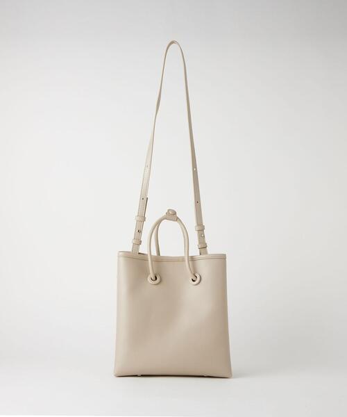 green label relaxing（グリーンレーベルリラクシング）の「MTHV BOX 2WAY バッグ（ショルダーバッグ・レディース・ブラック/モカ/ライトピンク/クリーム/ライトブルー・FREE）」の13枚目の写真