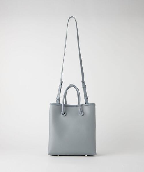 green label relaxing（グリーンレーベルリラクシング）の「MTHV BOX 2WAY バッグ（ショルダーバッグ・レディース・ブラック/モカ/ライトピンク/クリーム/ライトブルー・FREE）」の14枚目の写真