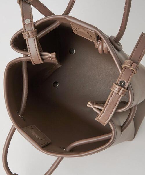 green label relaxing（グリーンレーベルリラクシング）の「MTHV BOX 2WAY バッグ（ショルダーバッグ・レディース・ブラック/モカ/ライトピンク/クリーム/ライトブルー・FREE）」の11枚目の写真