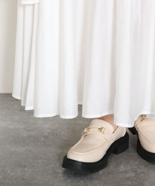 archives（アルシーヴ）の「ランダムティアードスカート（スカート・レディース・オフホワイト/ピンク/ブルー/グリーン・MEDIUM）」の21枚目の写真