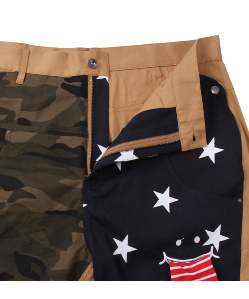 UP SMILE（アップスマイル）の「UP!SMILE アップスマイル クレイジー切替パンツ 大きいサイズ（その他パンツ・メンズ・ベージュ/ネイビー・110cm/100cm/120cm/130cm）」の9枚目の写真