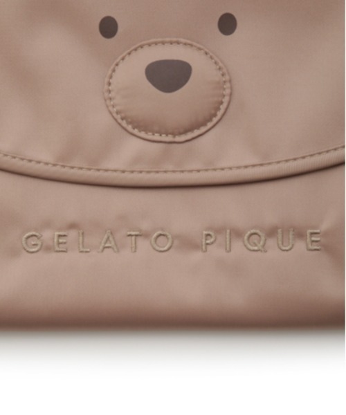 gelato pique(ジェラートピケ)の「【ONLINE限定】ベア母子手帳ケースM(母子手帳ケース・レディース・ベージュ/ピンクベージュ・FREE)」の4枚目の写真
