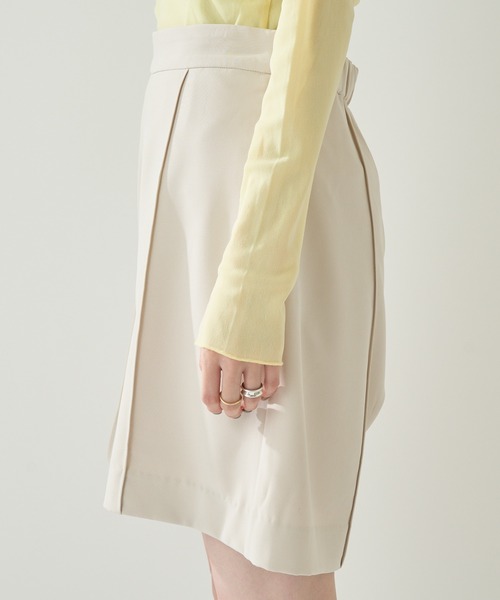 mystic（ミスティック）の「NEWピンタックショートパンツ（その他パンツ・レディース・ベージュ/ブラック/アイボリー・2/1）」の14枚目の写真