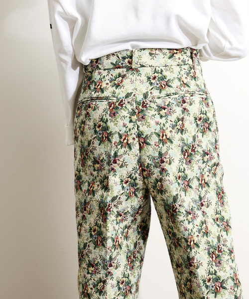 セール】IENA LA BOUCLE ゴブランJQDワイドクロップドパンツ◇（その他