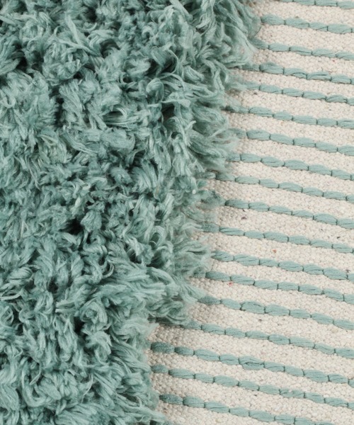 niko and...（ニコアンド）の「オリジナルモサモサコーナーマット40×60cm（ラグ/マット・レディース・ベージュ/セージグリーン/ライトイエロー/カーキ・0）」の8枚目の写真