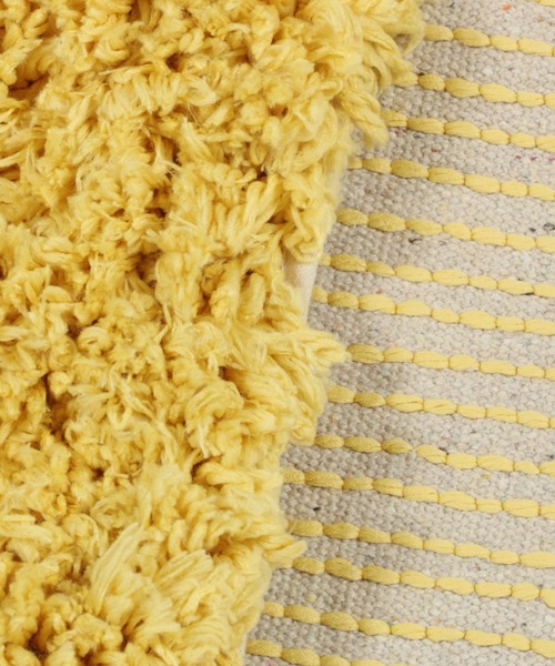 niko and...（ニコアンド）の「オリジナルモサモサコーナーマット40×60cm（ラグ/マット・レディース・ベージュ/セージグリーン/ライトイエロー/カーキ・0）」の11枚目の写真