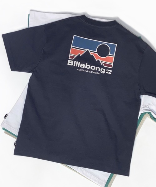 BILLABONG（ビラボン）の「【Web限定】ムラサキスポーツ別注 BILLABONG/ビラボン アウトドアデザイン ルーズシルエット バックプリントTシャツ BC011-275（Tシャツ/カットソー・メンズ・ホワイト/ブラック/ベージュ/グリーン・M/L/XL）」の3枚目の写真
